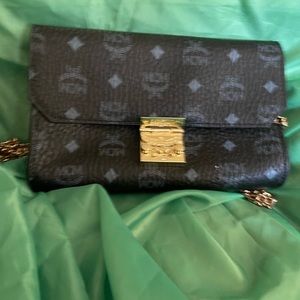 MCM chained crossbody